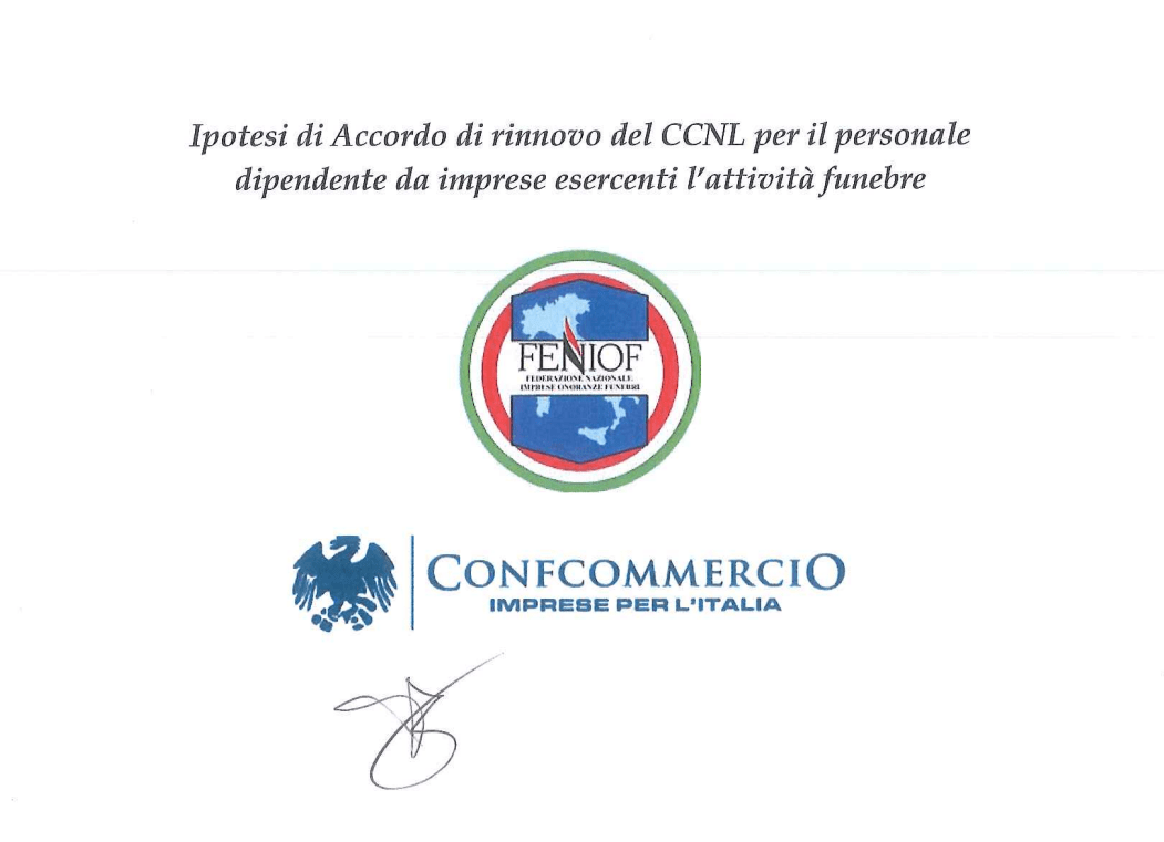 Per una storia della contrattazione collettiva in Italia/272 – Il rinnovo del CCNL per il personale dipendente da imprese esercenti l’attività funebre